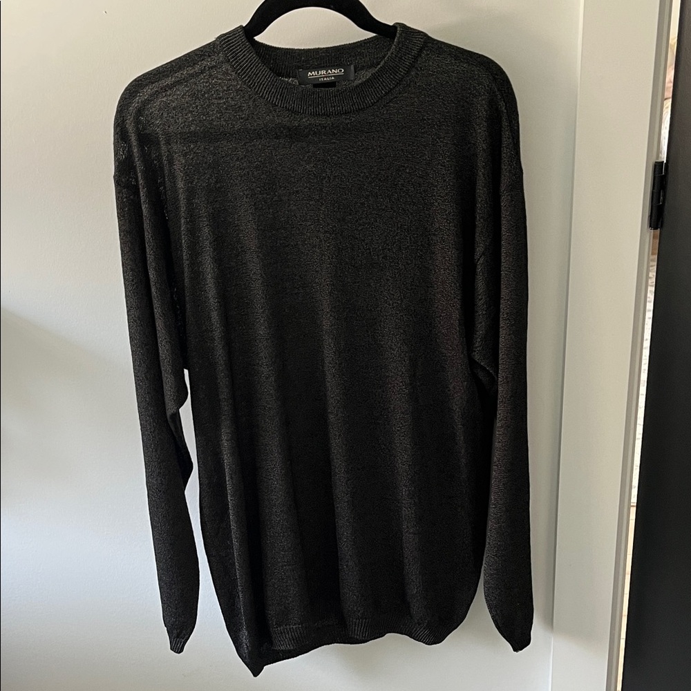 Murano Grey/Silver Crewneck Sweater